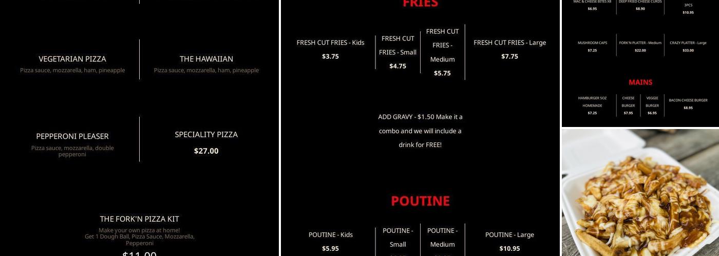 The Fork Menu