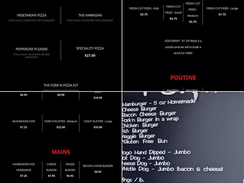 The Fork Menu