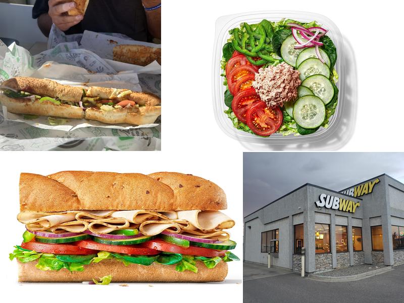 Subway 120 Centre St Suite E, Vulcan