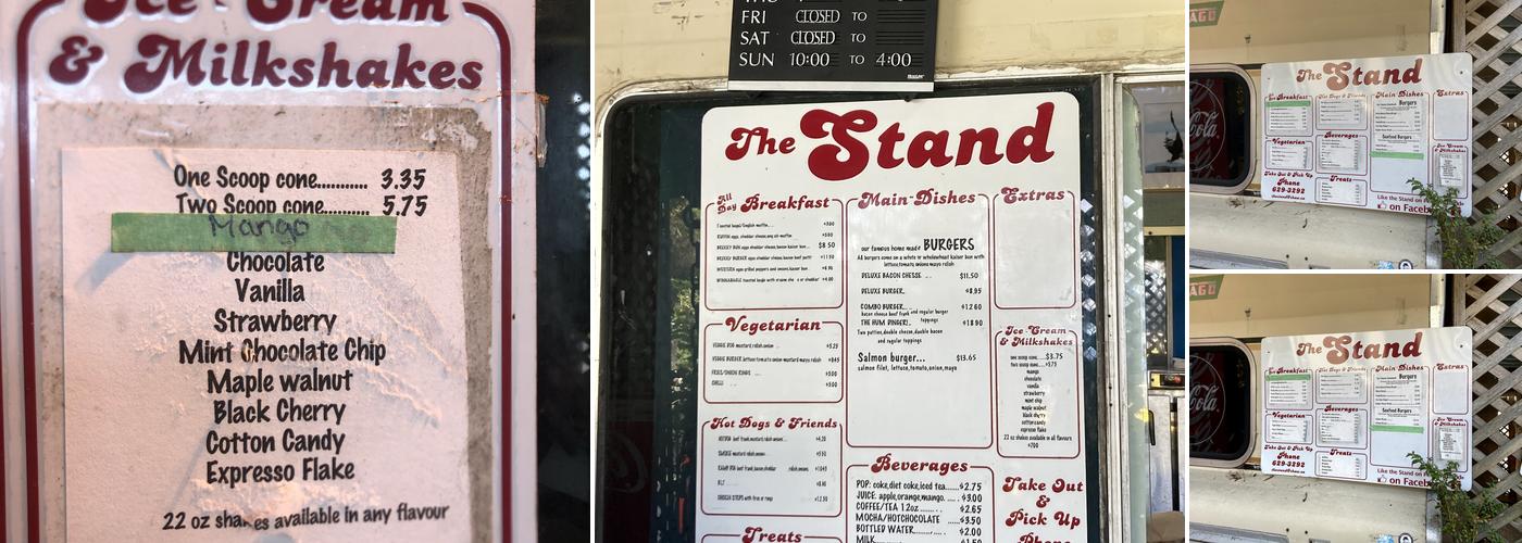 The Stand Menu