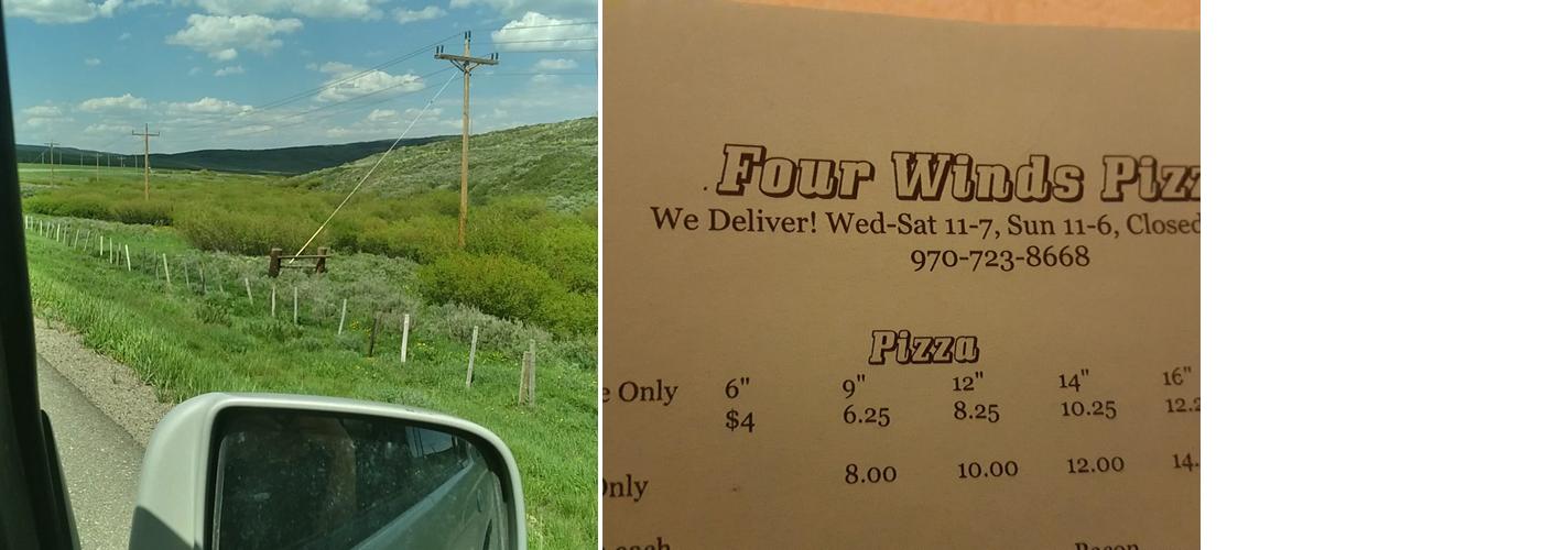 Four Winds Pizza Menu