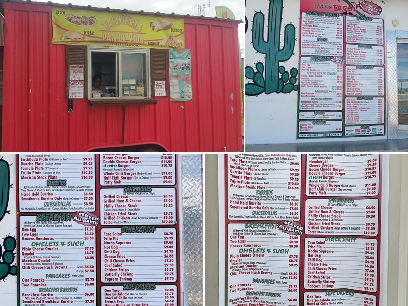 Sí, Señor Tacos Menu