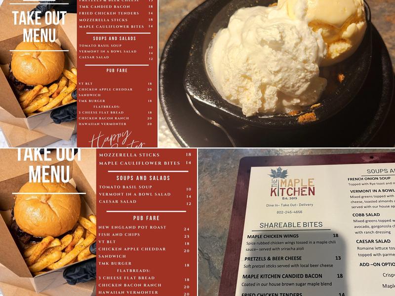 The Maple Kitchen Menu