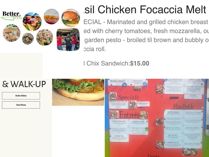 Better. Menu