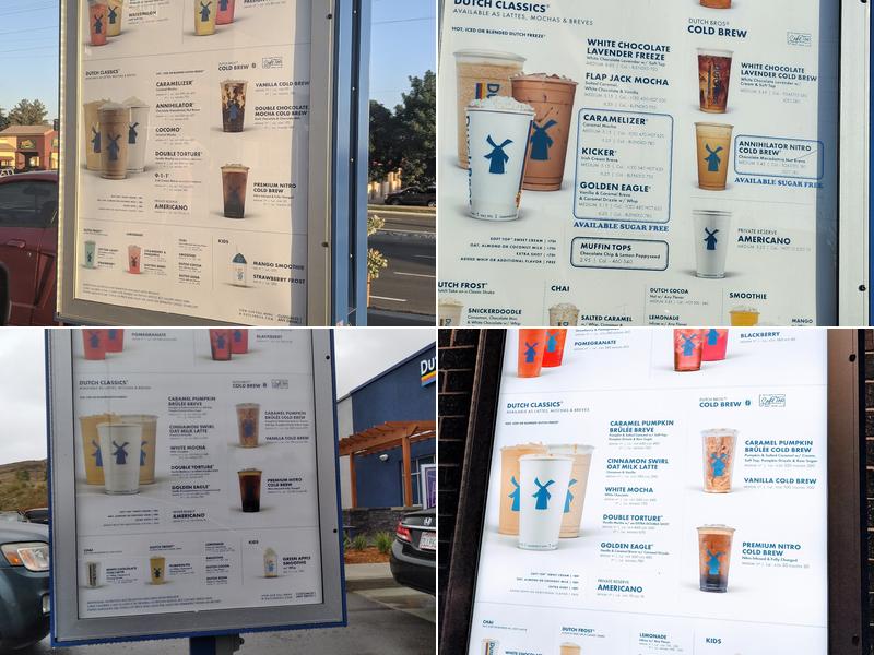 Dutch Bros Coffee Menu