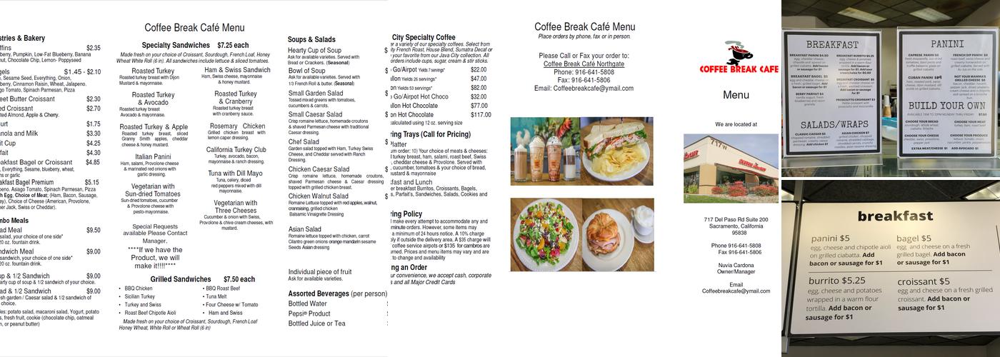 Beanheads Coffee Menu