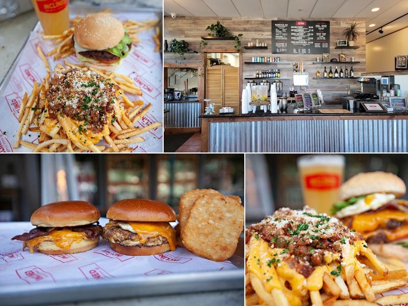 Inclined Burgers and Brews