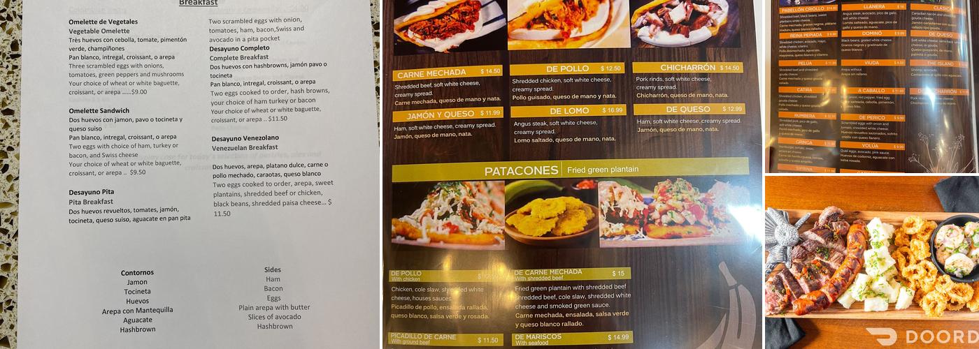 Paramo Café & Restaurant Menu