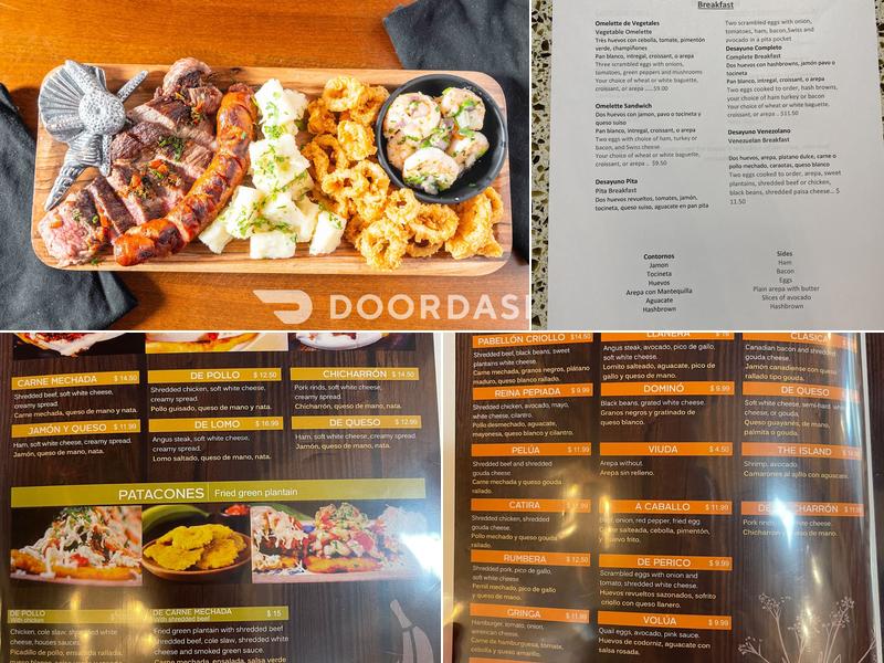 Paramo Café & Restaurant Menu