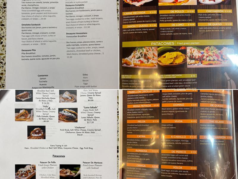 Paramo Café & Restaurant Menu