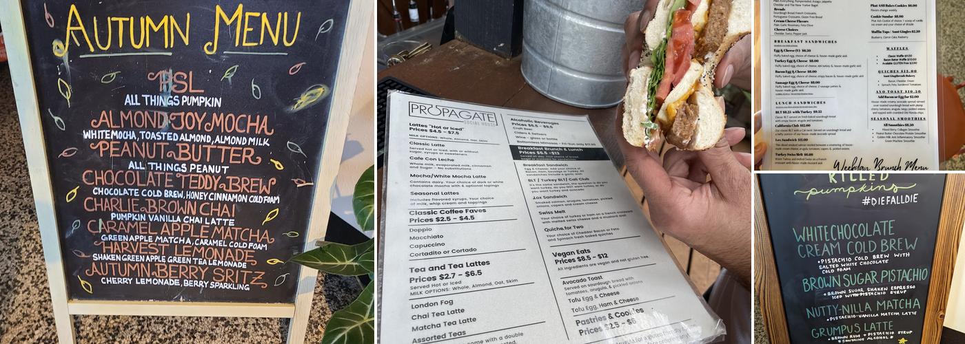 Propagate Social House Menu