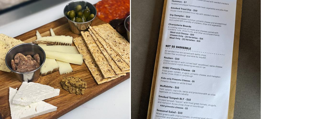 Kite Hill Brewing Co Menu