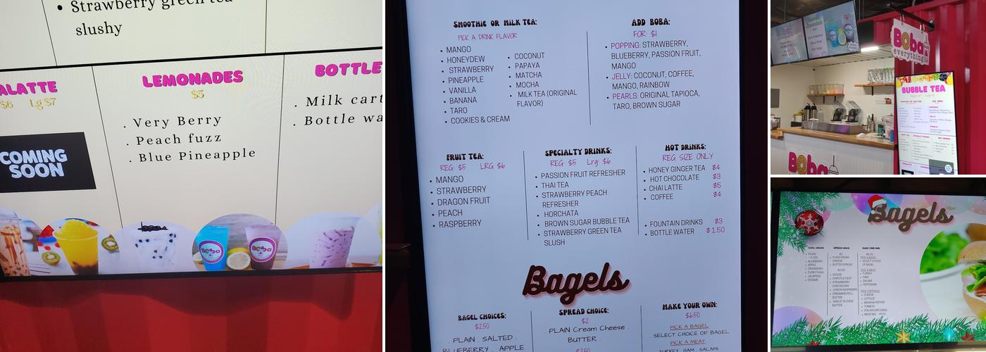 Boba&Everything Menu