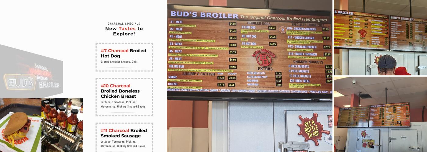 Bud's Broiler Menu