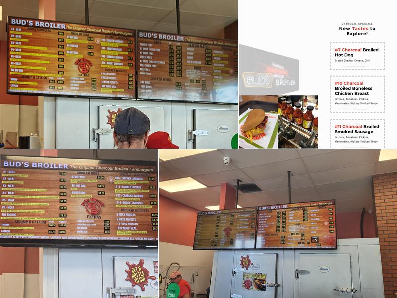 Bud's Broiler Menu