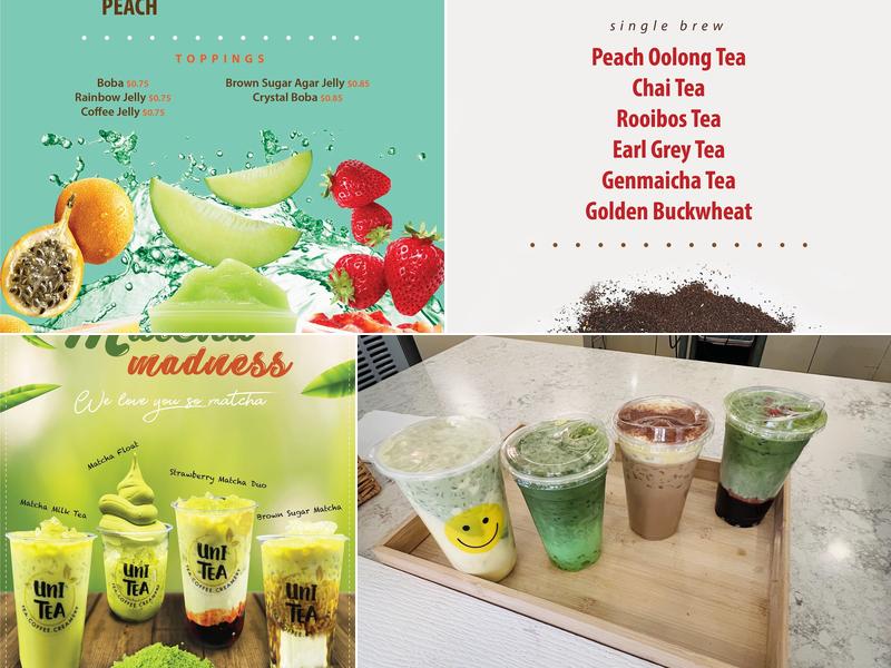 UniTea Menu