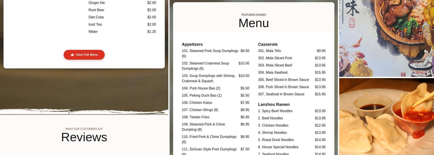 Noodle Is Calling Menu