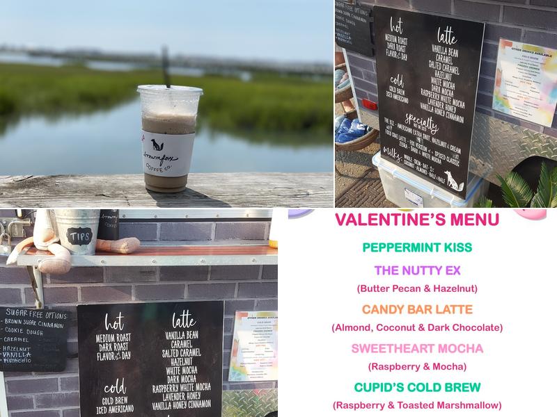 Brown Fox Coffee Box Menu