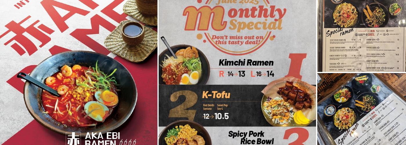 TAKI RAMEN JAPANESE NOODLE AND PUB Menu