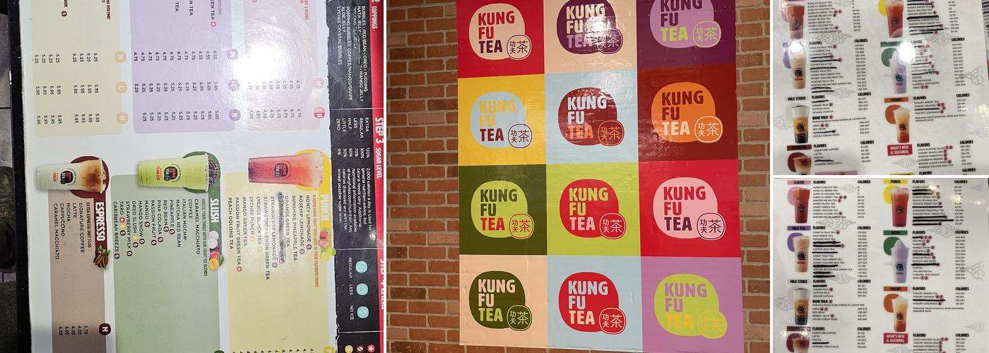 KUNG FU TEA Menu