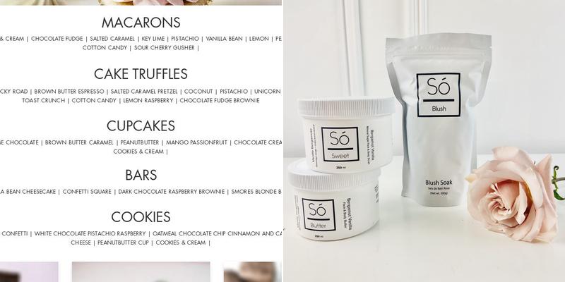 Queen City Cakes Menu