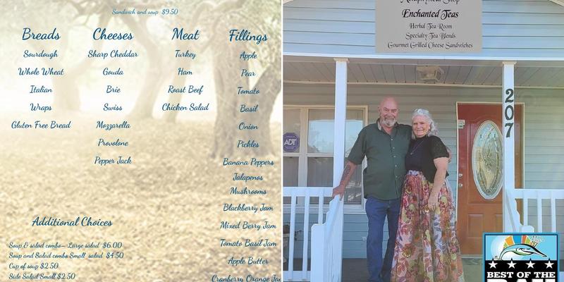 Celtic Cauldron and Enchanted Teas Menu