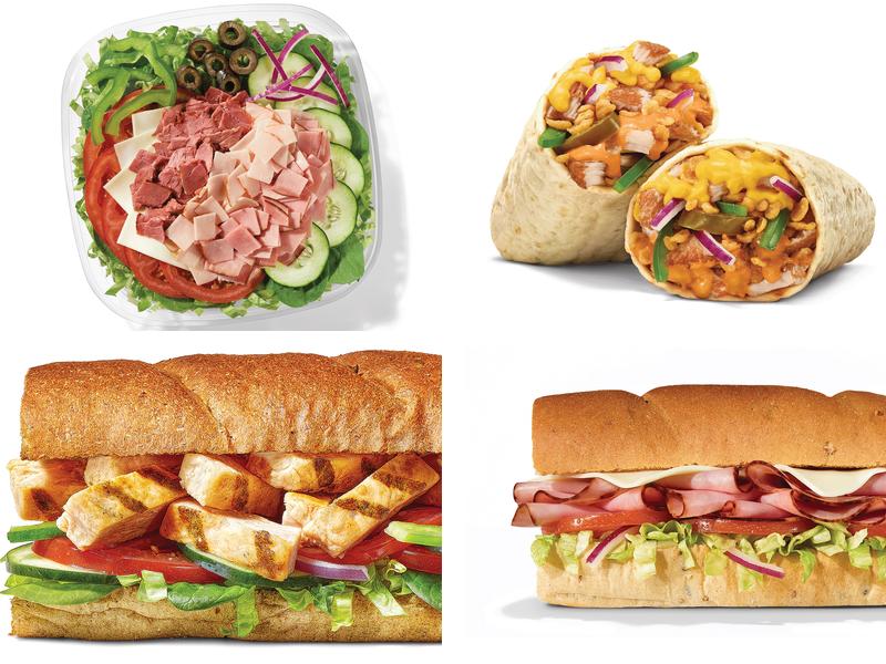 Subway Menu