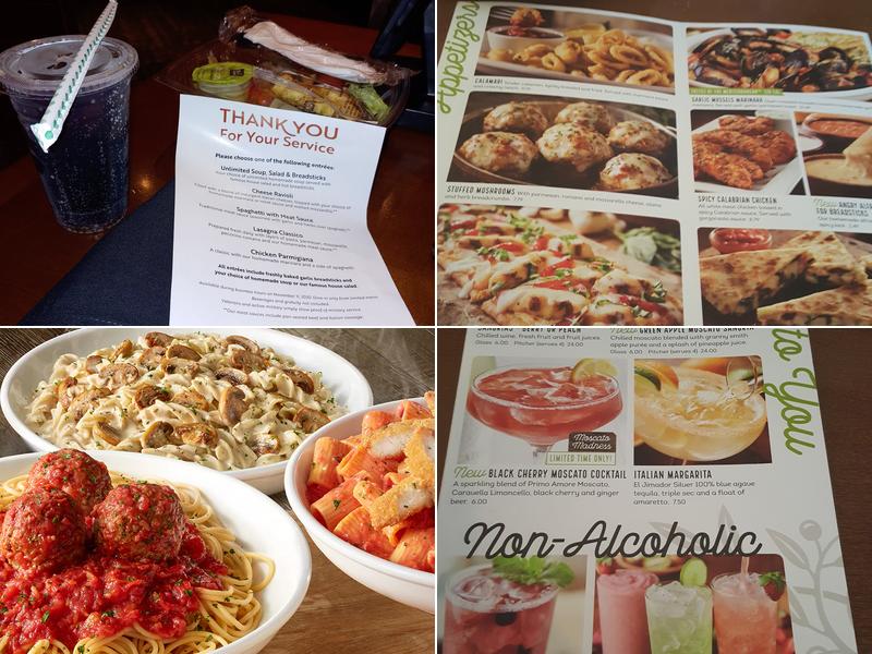 Olive Garden Italian Restaurant Menu