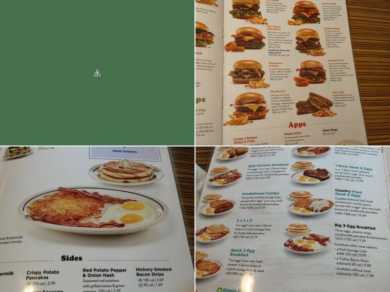 IHOP Menu