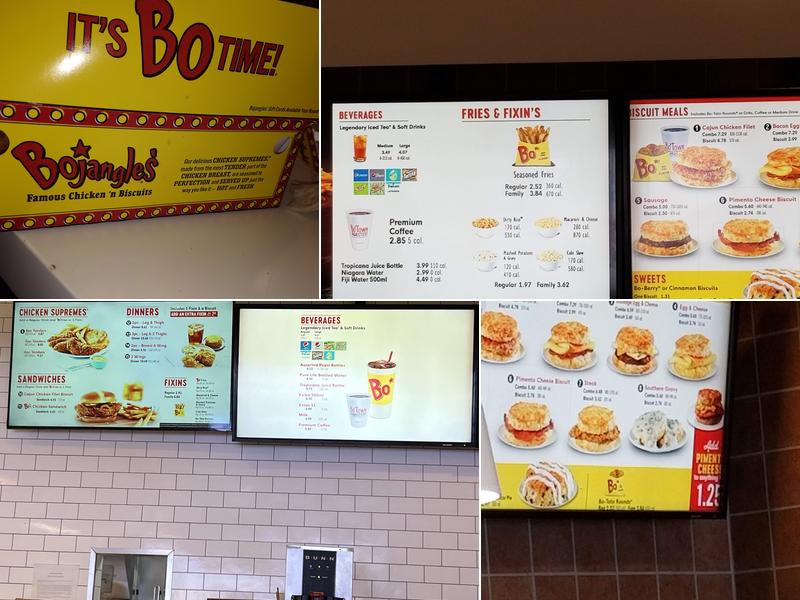 Bojangles Menu