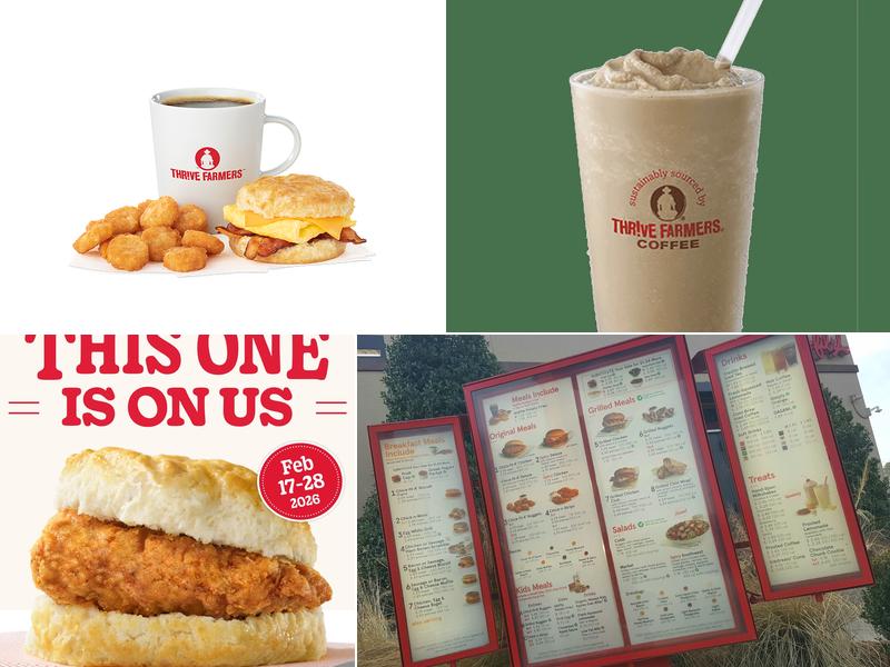 Chick-fil-A Menu