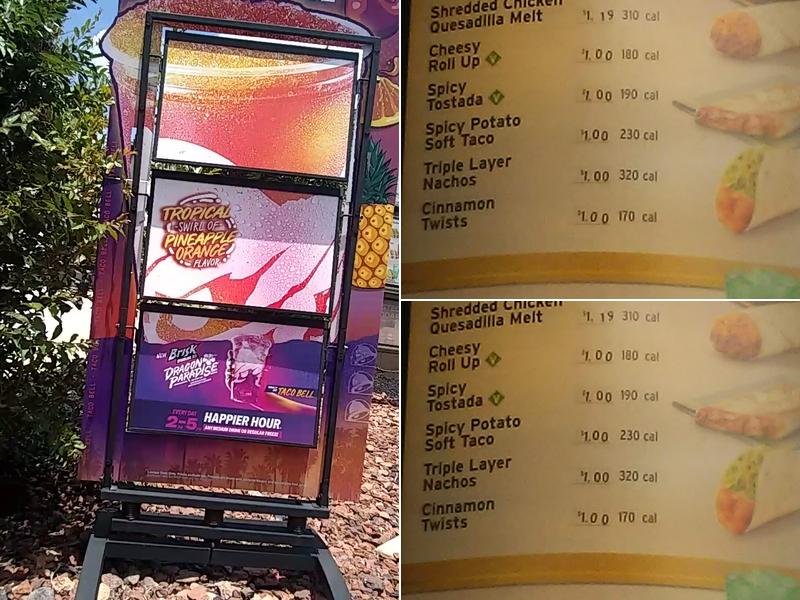 Taco Bell Menu