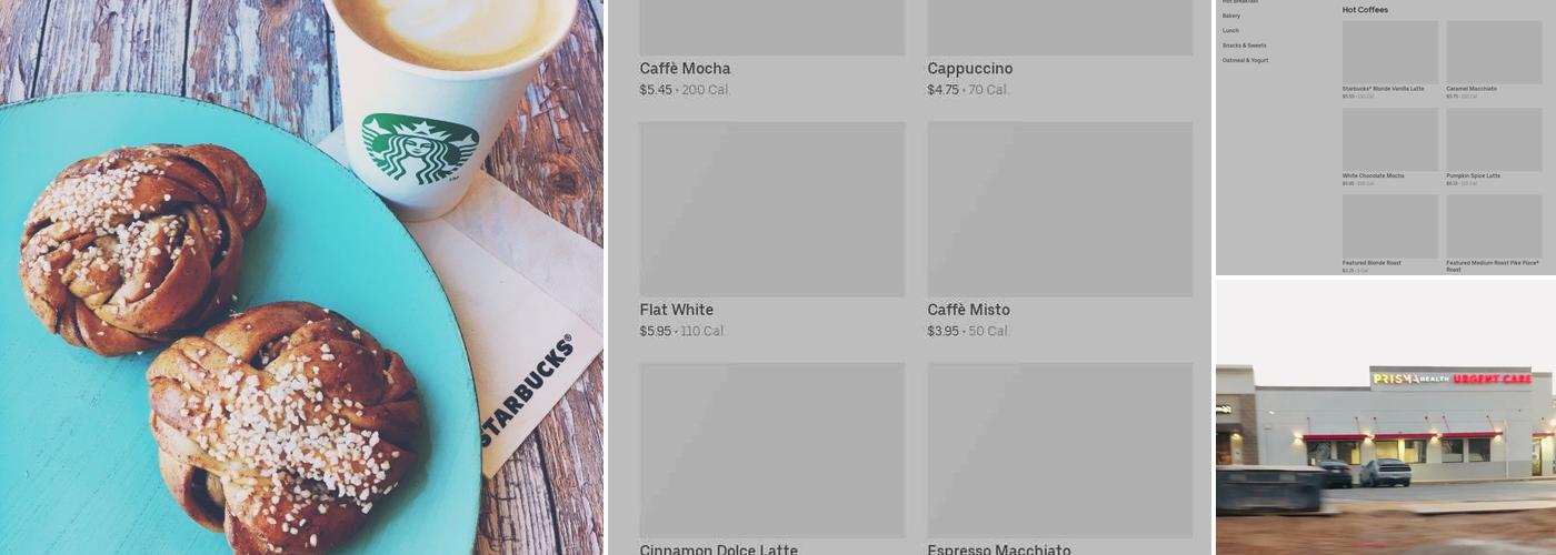 Starbucks Menu