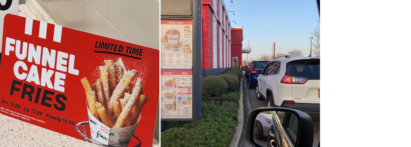 KFC Menu