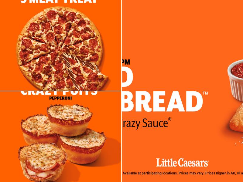 Little Caesars Pizza Menu