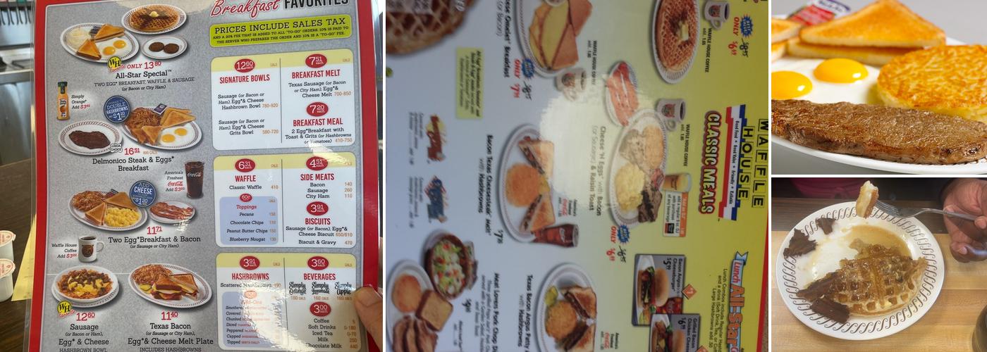 Waffle House Menu