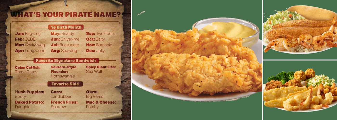 Captain D's Menu