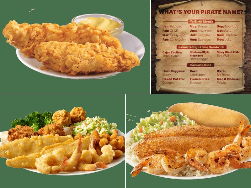 Captain D's Menu