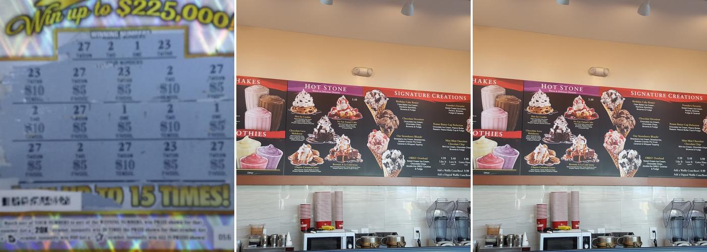 Cold Stone Creamery Menu