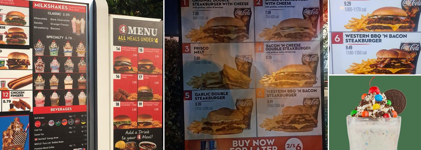 Steak 'n Shake Menu