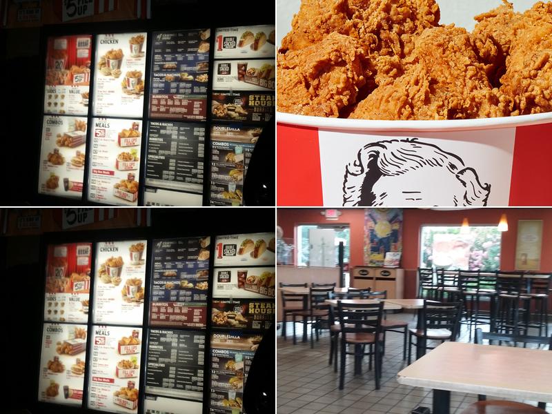 KFC Menu