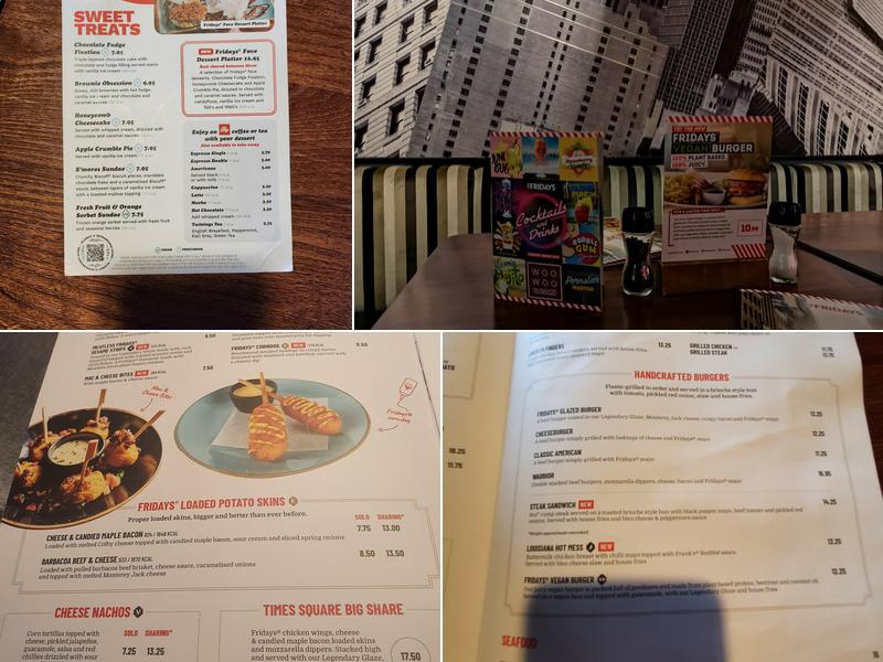 TGI Fridays - Staines Menu