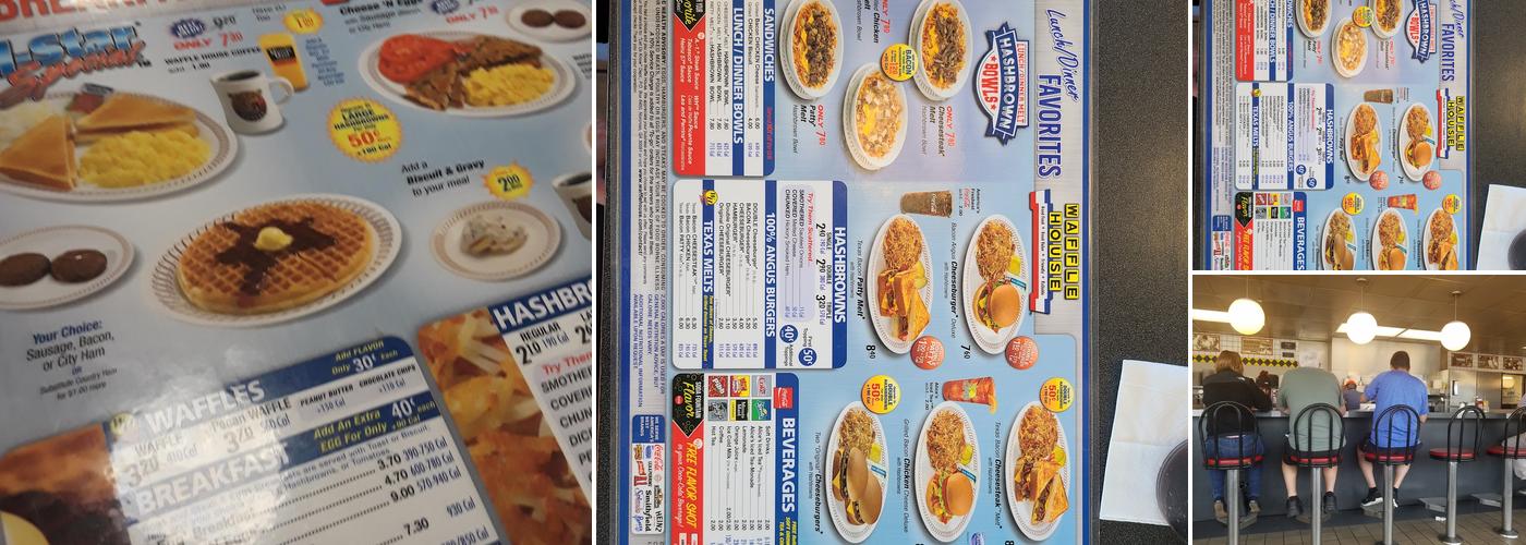 Waffle House Menu