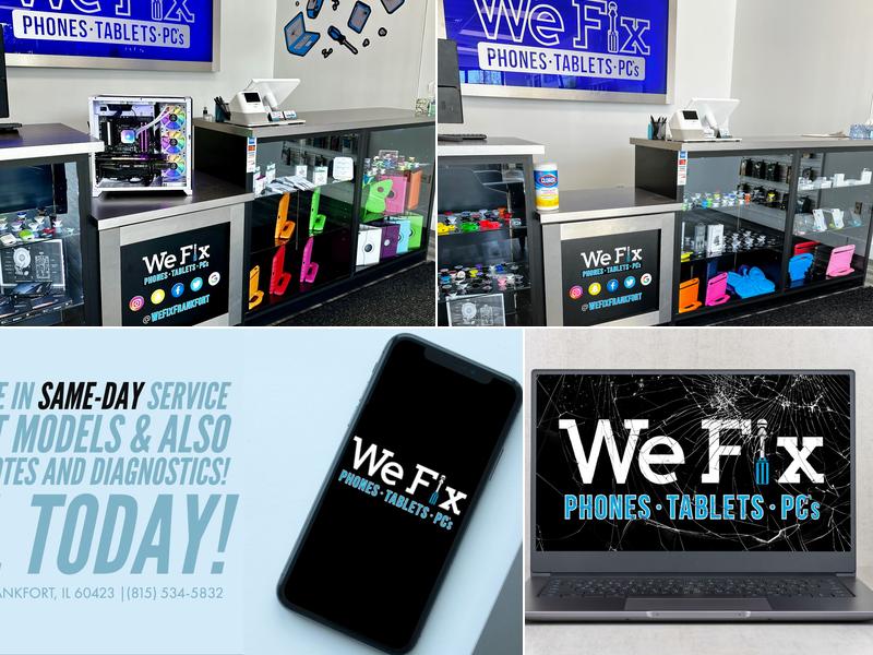 We Fix Phones, Tablets, PC's