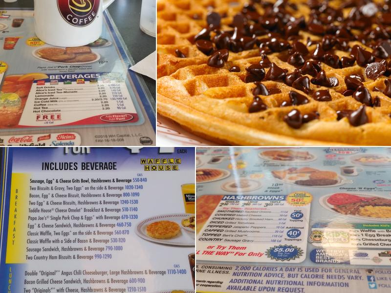 Waffle House Menu