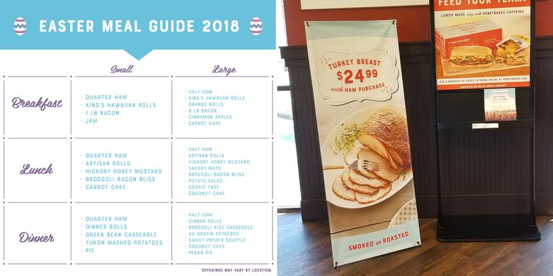 The Honey Baked Ham Company Menu