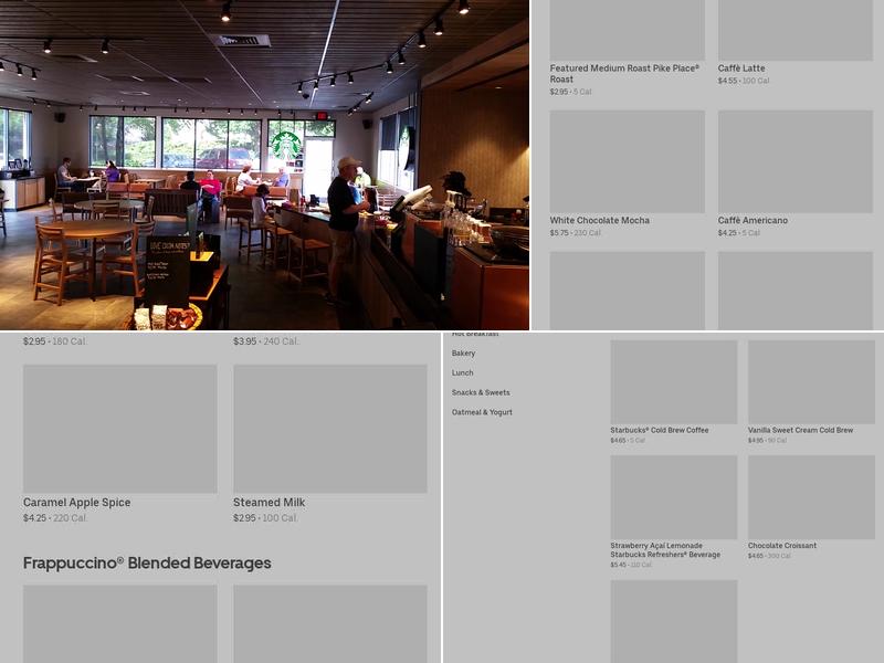 Starbucks Menu