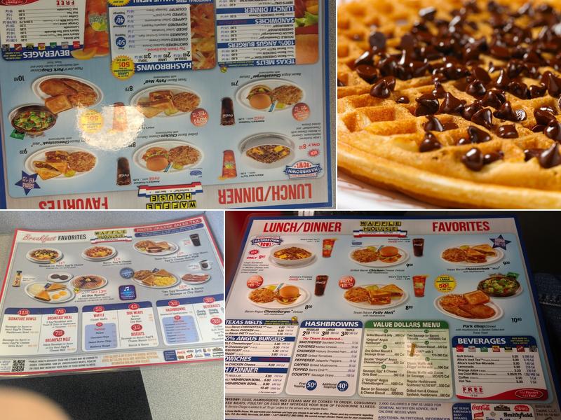 Waffle House Menu