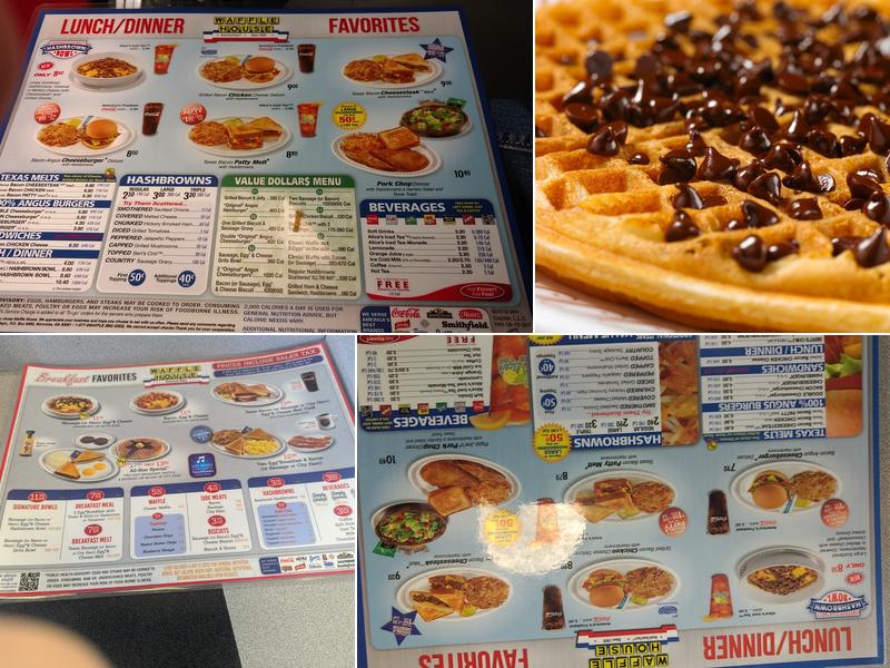 Waffle House Menu