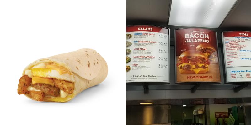 Wendy's Menu